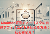 Moomoo証券でノーリスクの自己アフィリエイトを始める方法：初心者必見！