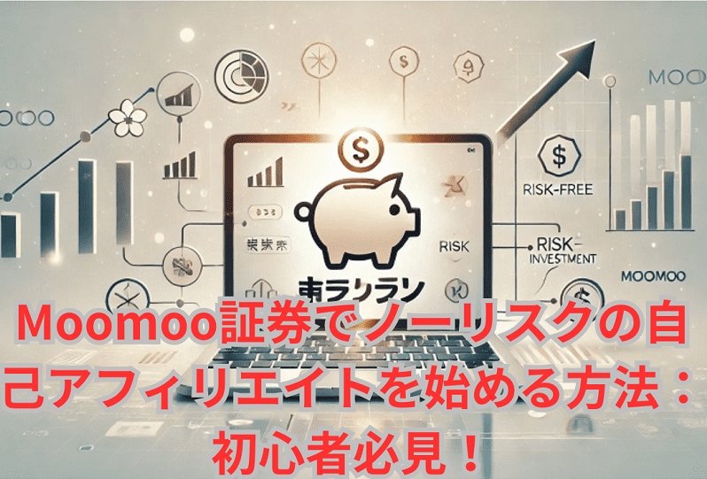 Moomoo証券でノーリスクの自己アフィリエイトを始める方法：初心者必見！